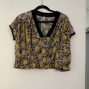 Free people cropped top